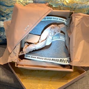 SOLD BNIB MIU MIU Sock Sneakers